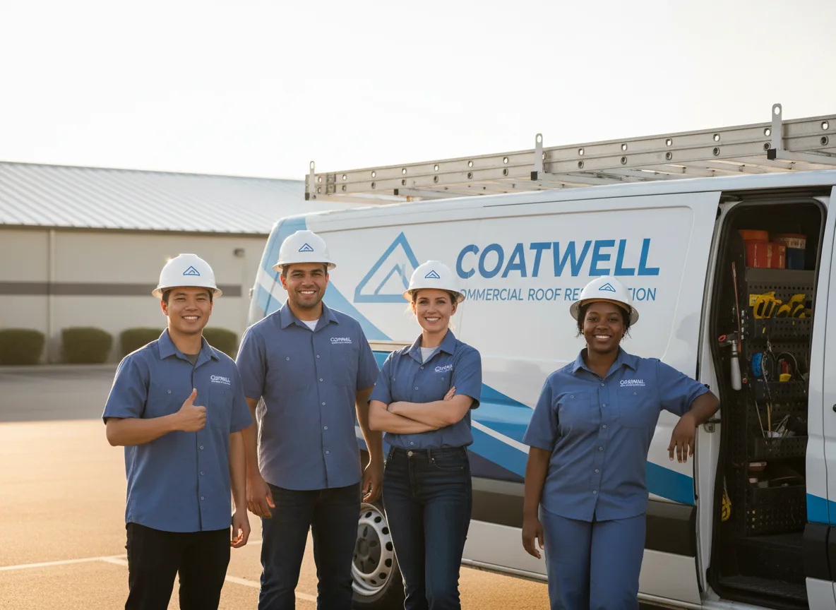 Commercial roof coating company in Mentor, MN